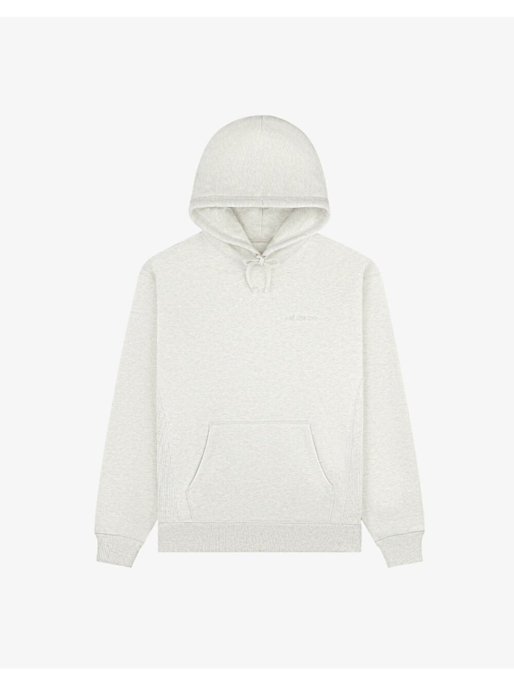 Aimé Leon Dore Tonal Logo Hoodie Size M Oatmeal
